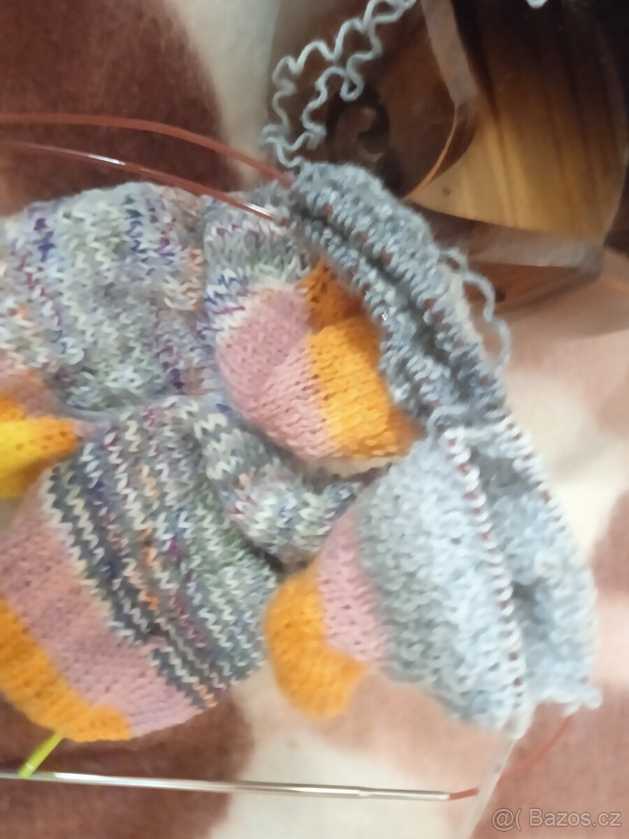 Pletené ponožky 38-40 - 7