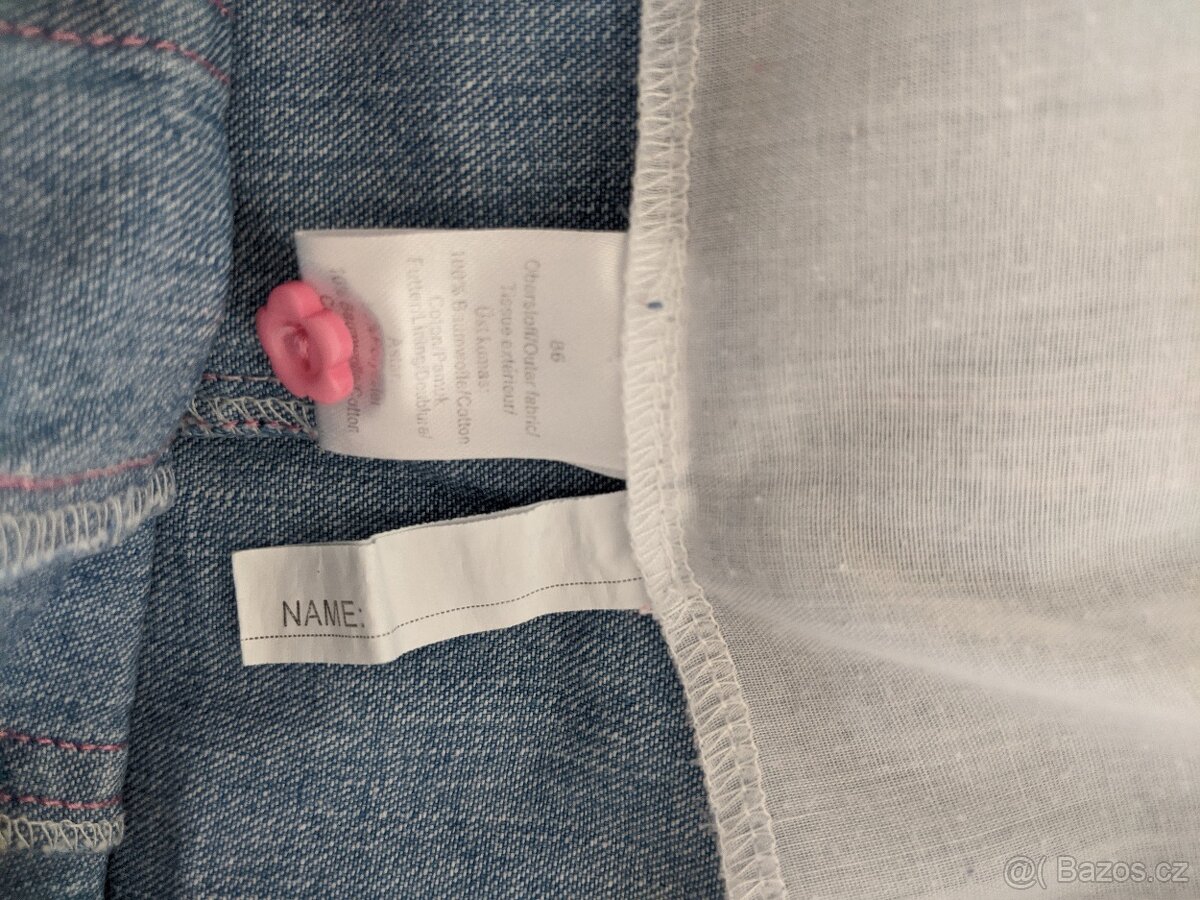Laclová džínová sukně vel. 86 - 7