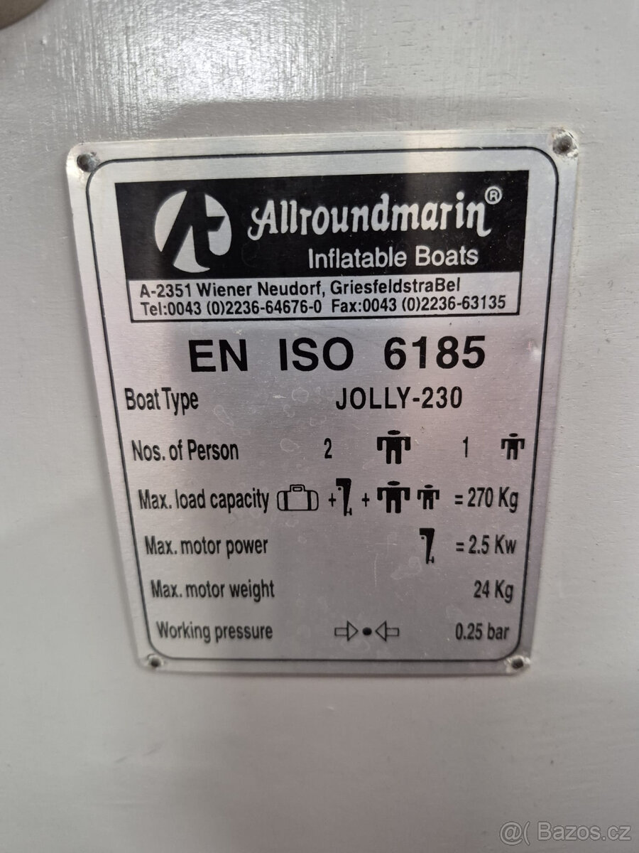 Nafukovací motorový člun - 7