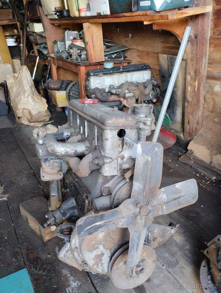 Žuk - motor a převodovka - 7