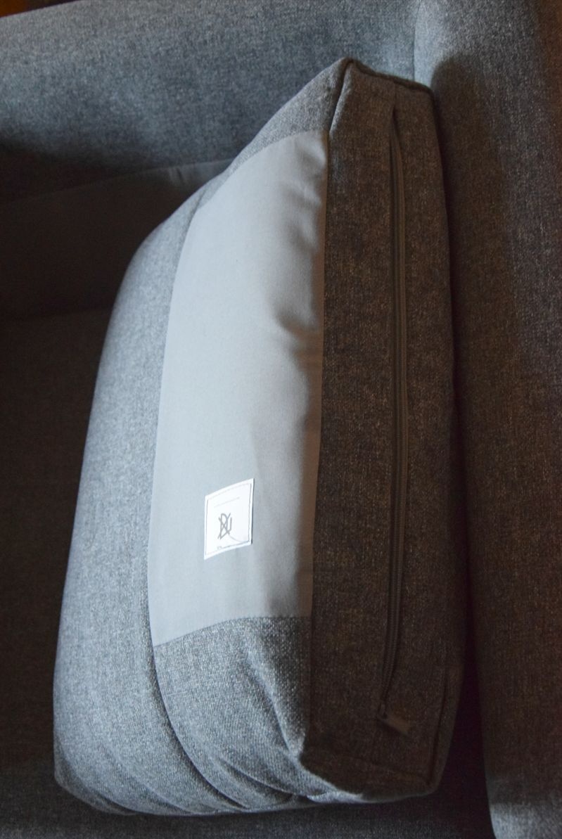 Křeslo IKEA KOARP potah Gunnared šedá, robustní a stabilní - 7