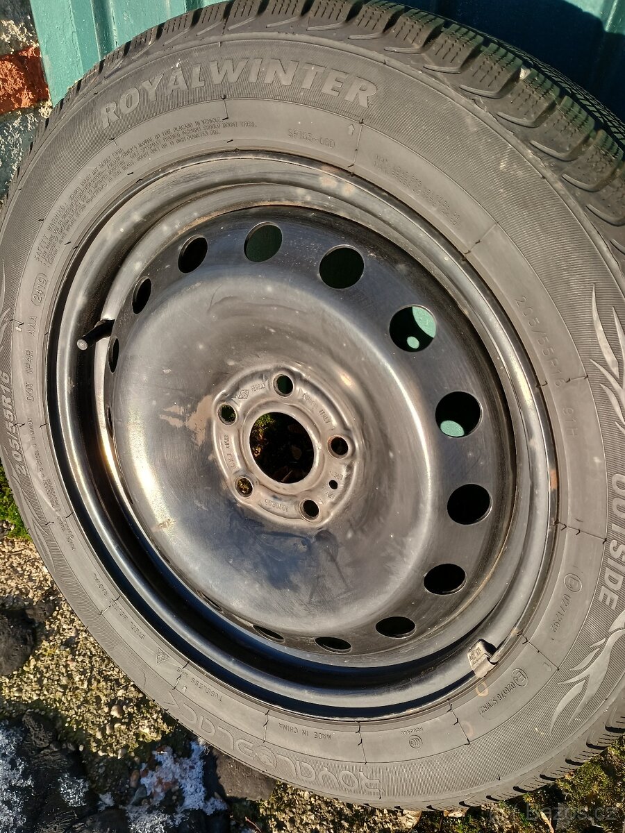 Zimní sada na plech.discich Renault laguna 2 - 7