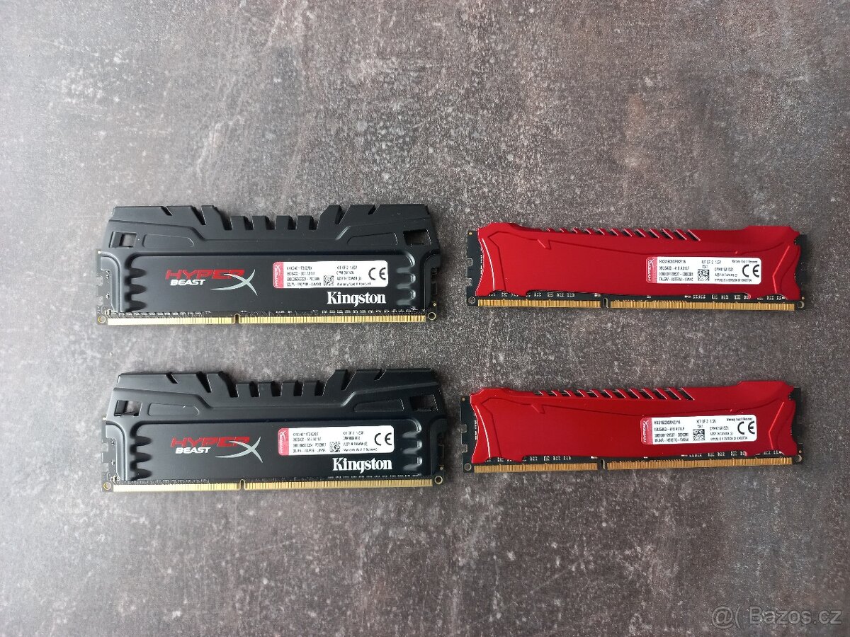 MSI Z97 Gaming 5, Intel Core i5 4690k, Kingston 24 GB - 7