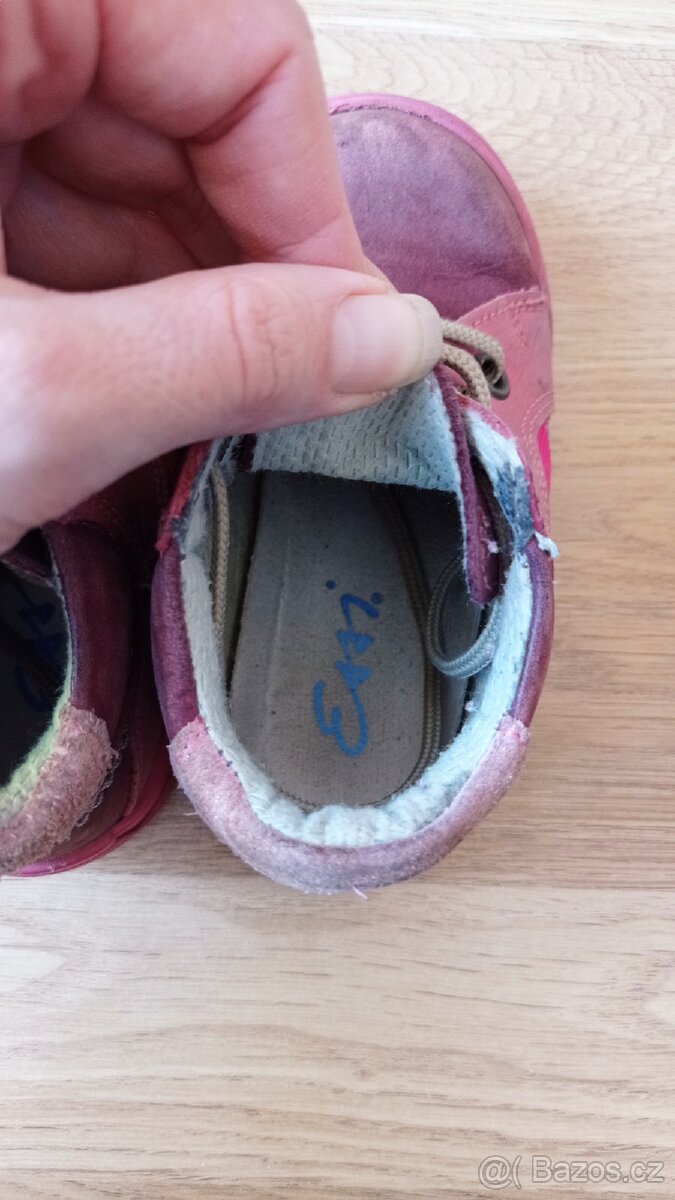 Kotníkové celoroční botičky vel. 22 - 7