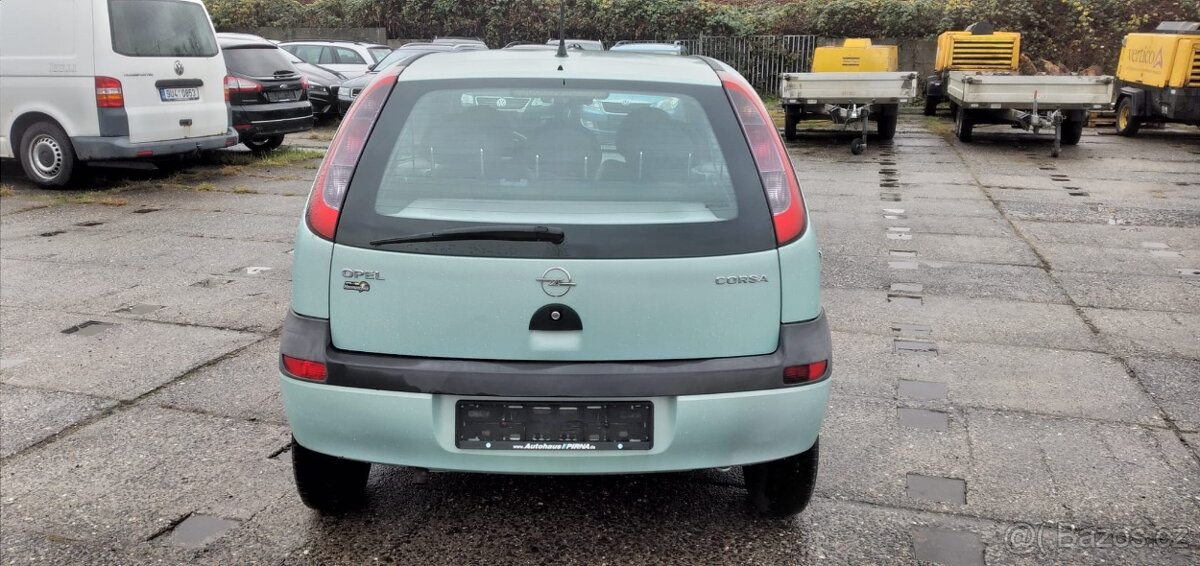 Opel Corsa C 1,0i KLIMA 2003 1.majitel Euro 4 - 7