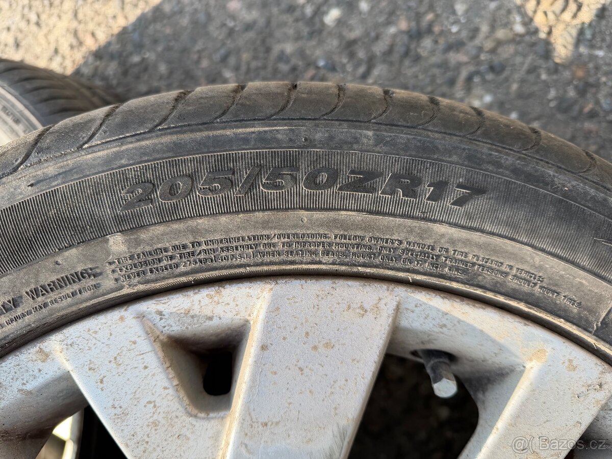 Al disky 17” Citroen C4 - 7