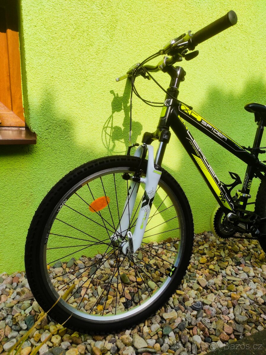 Značkové dětské kolo LEADER FOX 24" spider - 7