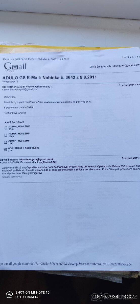 Okno troják 2320x1355mm - 7