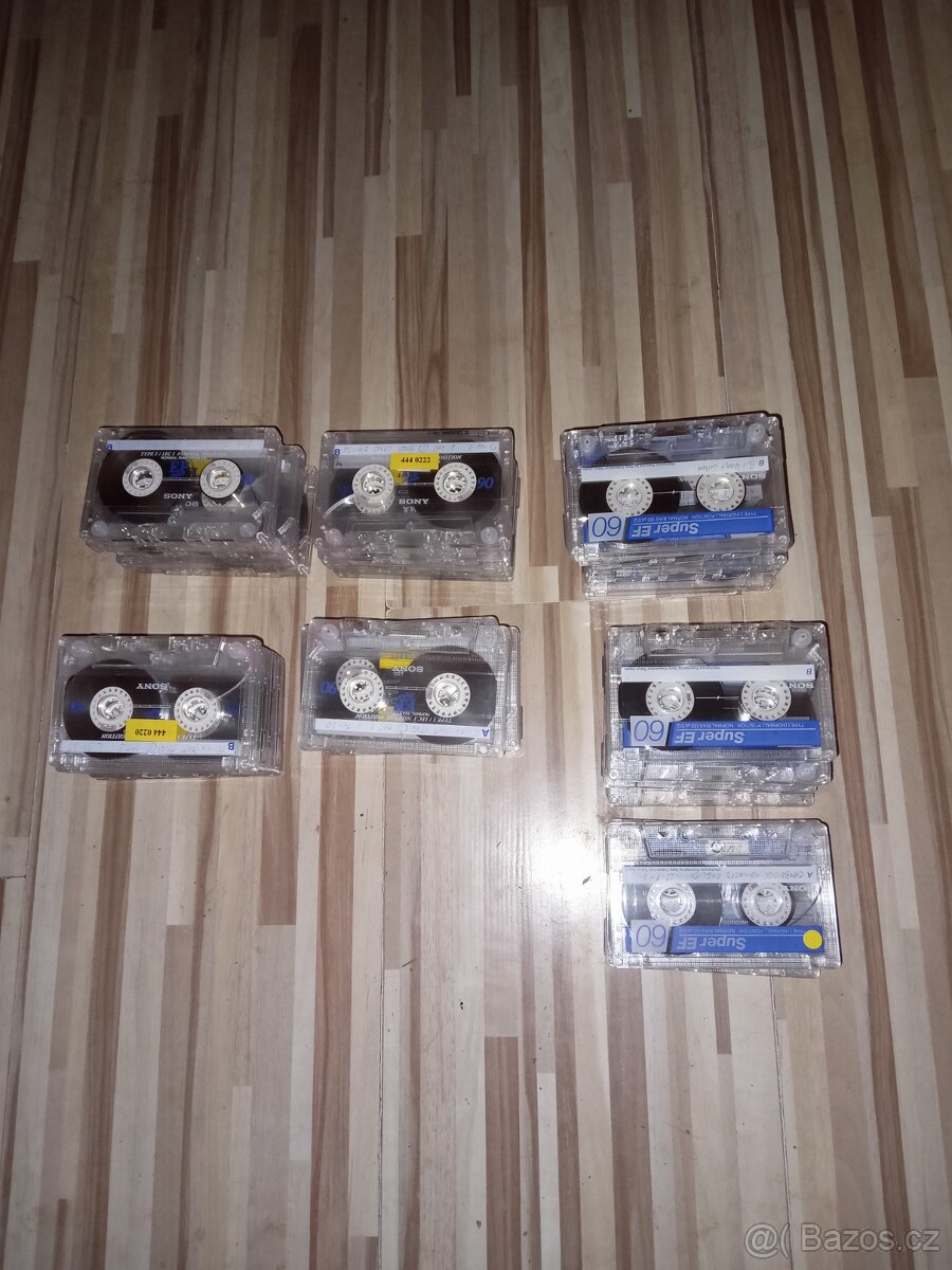 Audiokazety Fuji, Sony,basf - 7