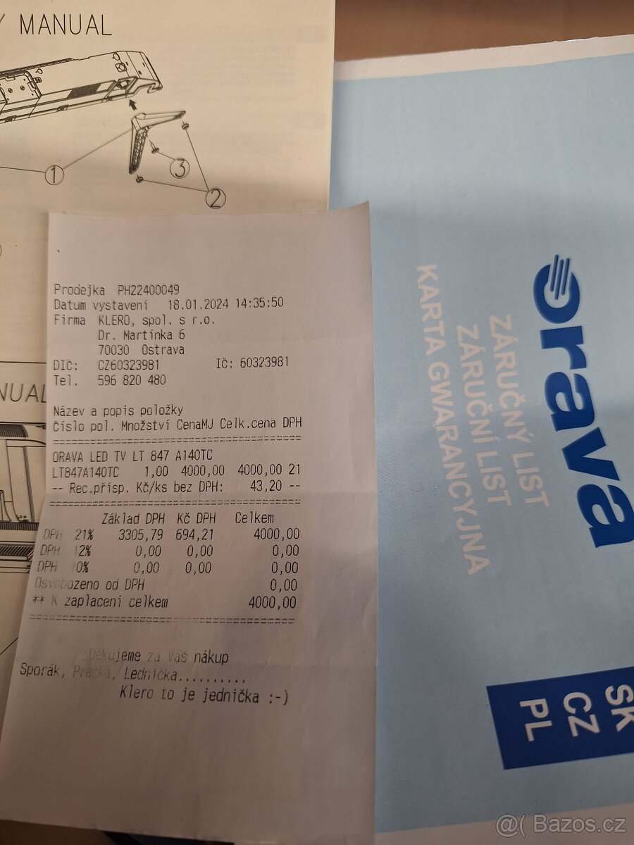 Televize Orava LT-847 - 7