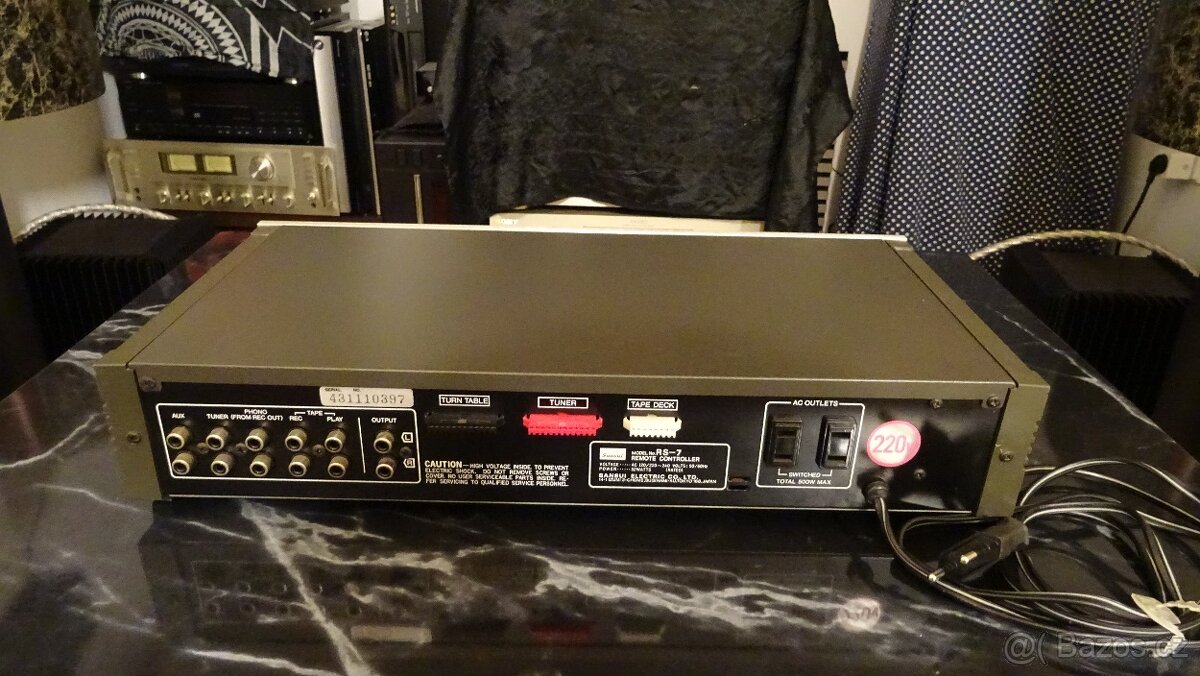 SANSUI RS-7T + systém SANSUI RS 7 (Infra dálkové + systém) - 7