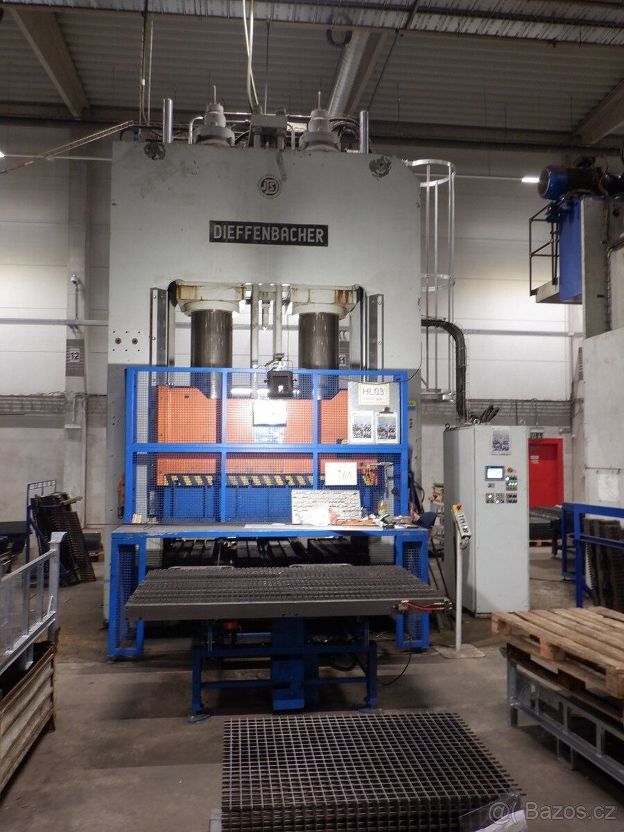 Hydraulický lis Dieffenbacher PHP 800 (9354) - 7