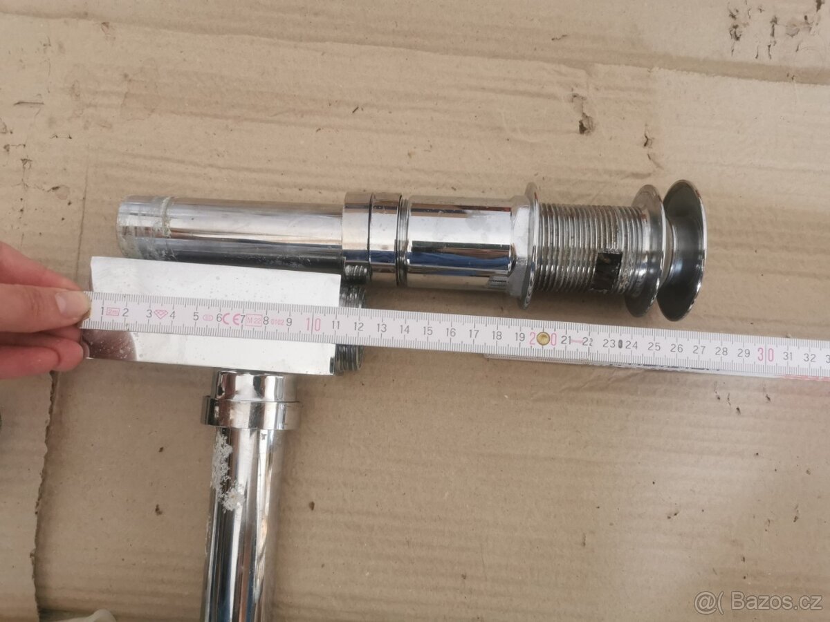 Umyvadlový sifon chrom - 7