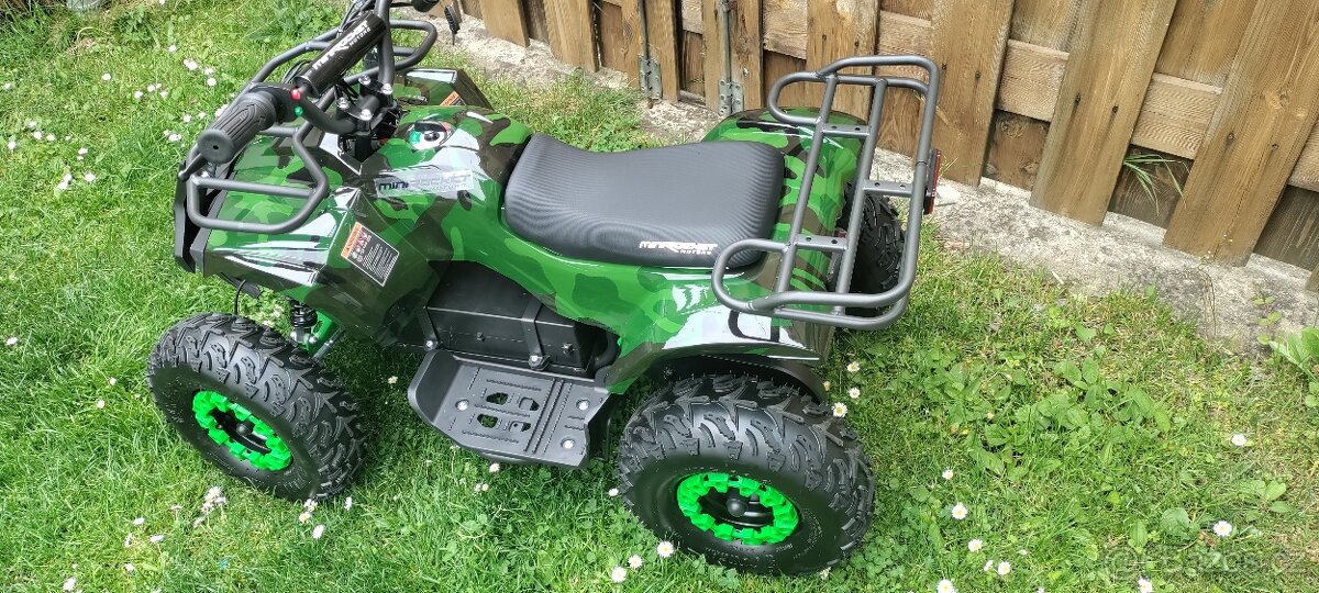 Nová dětská elektrická čtyřkolka M-Hunter 1200w - 7