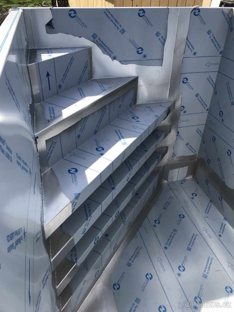 Nerezový ochlazovací bazén - 7