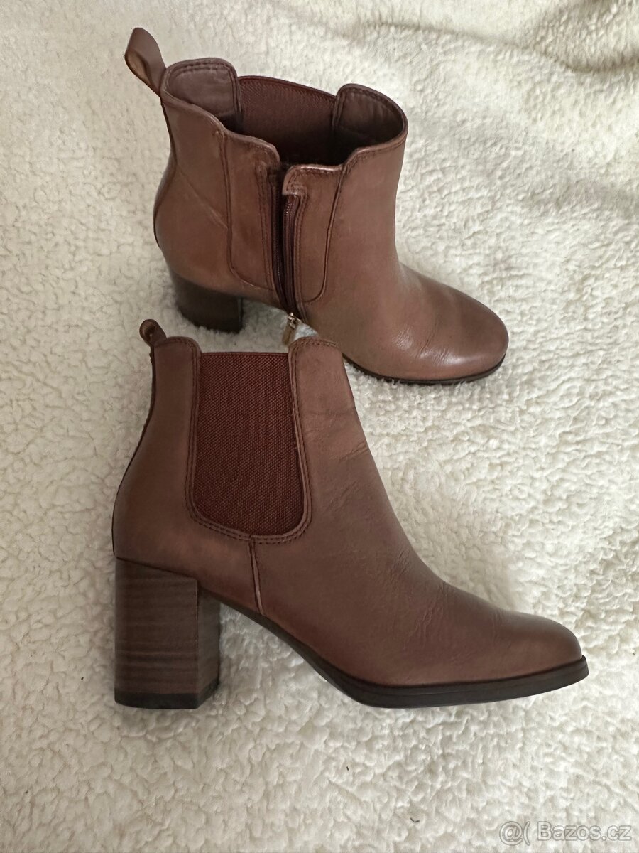 Kozačky Tamaris kůže 36 - 7