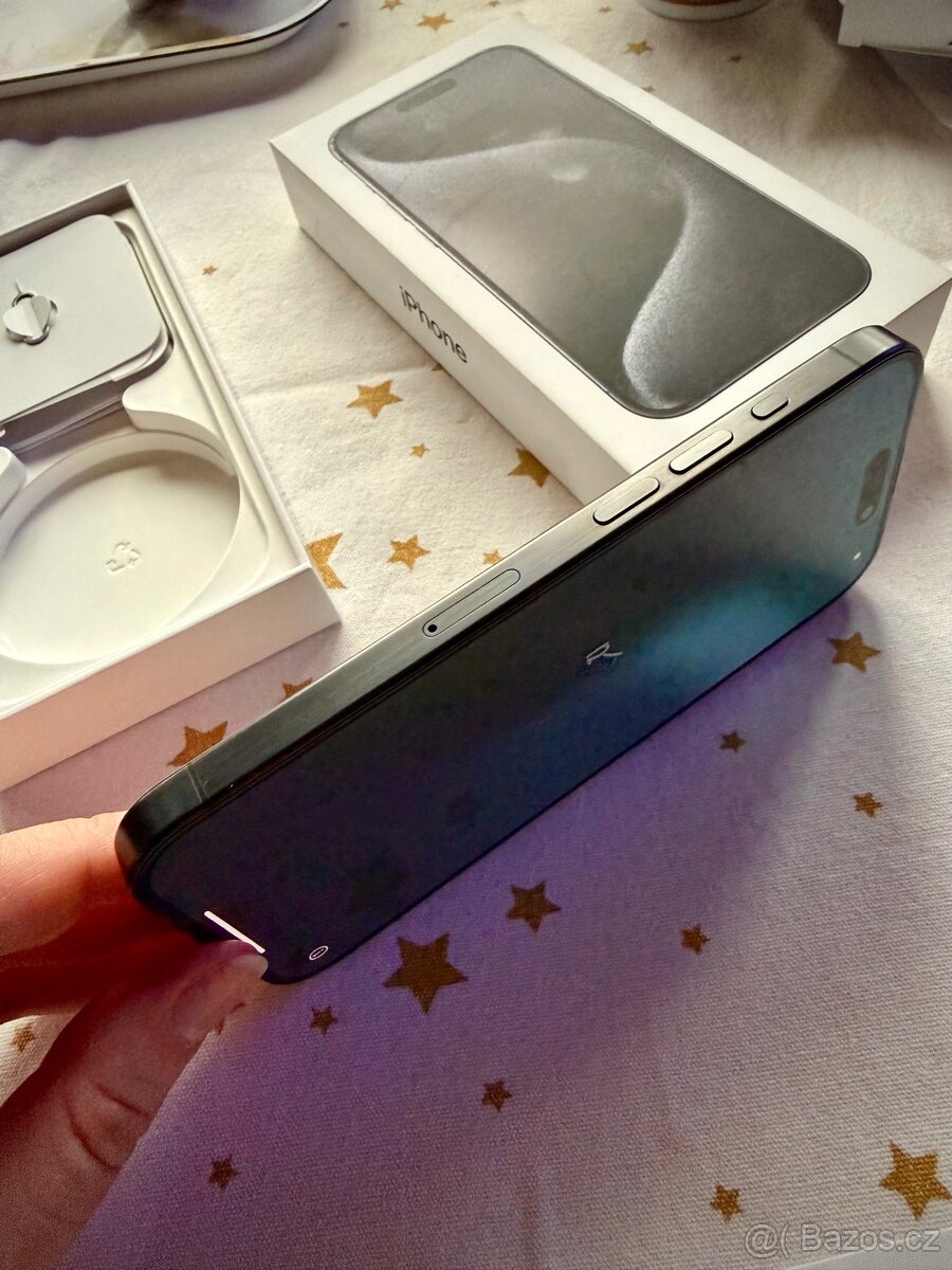 Prodám iPhone 15 Pro 256 GB Natural Titanium - 7