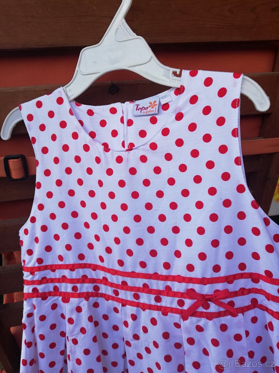 Nádherné šaty dívčí vel. 122 - 7