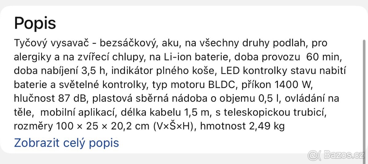 Nový vysavač Samsung/zaruka/servis/-8000 sleva - 7