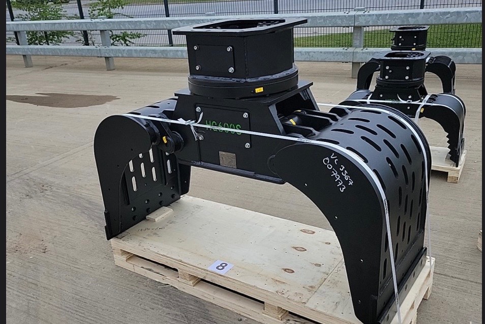 Sortýrovací drapák HG600S s rotátorem pro bagry 7-12t - 7