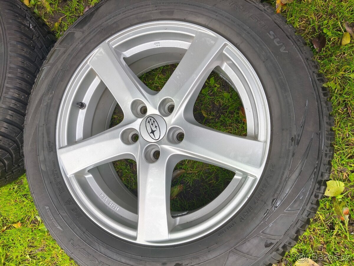 Zimní sada Subaru Outback Forester 5x114,3 Falken 225/60/17 - 7