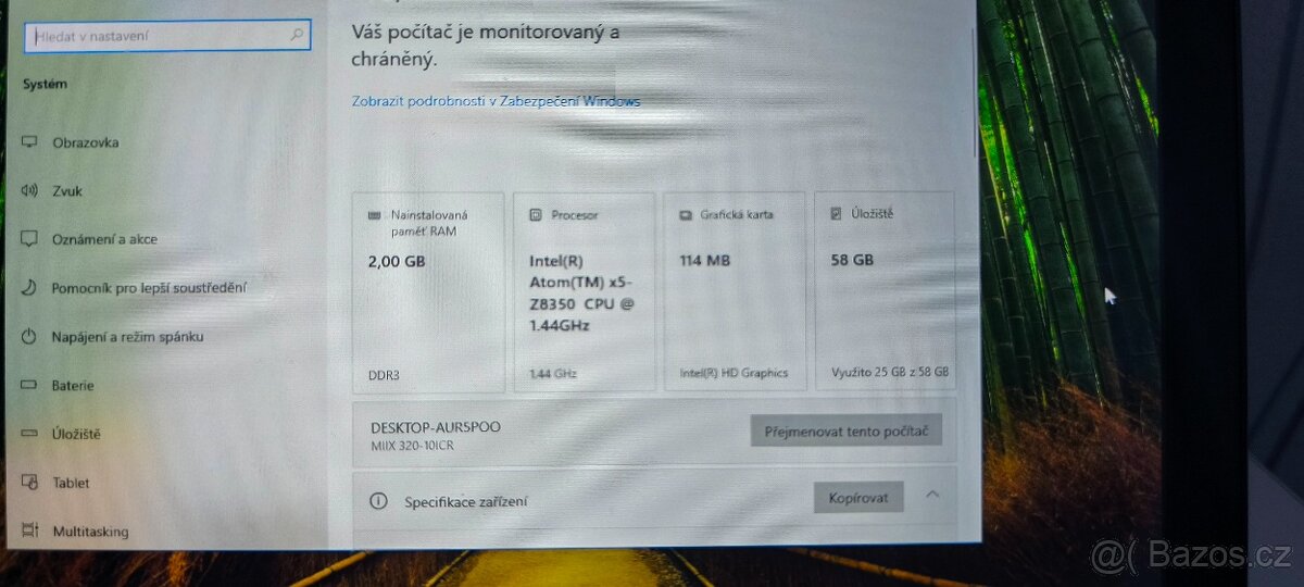 Lenovo MIX 320-10 ICR netbook 2v1 - 7