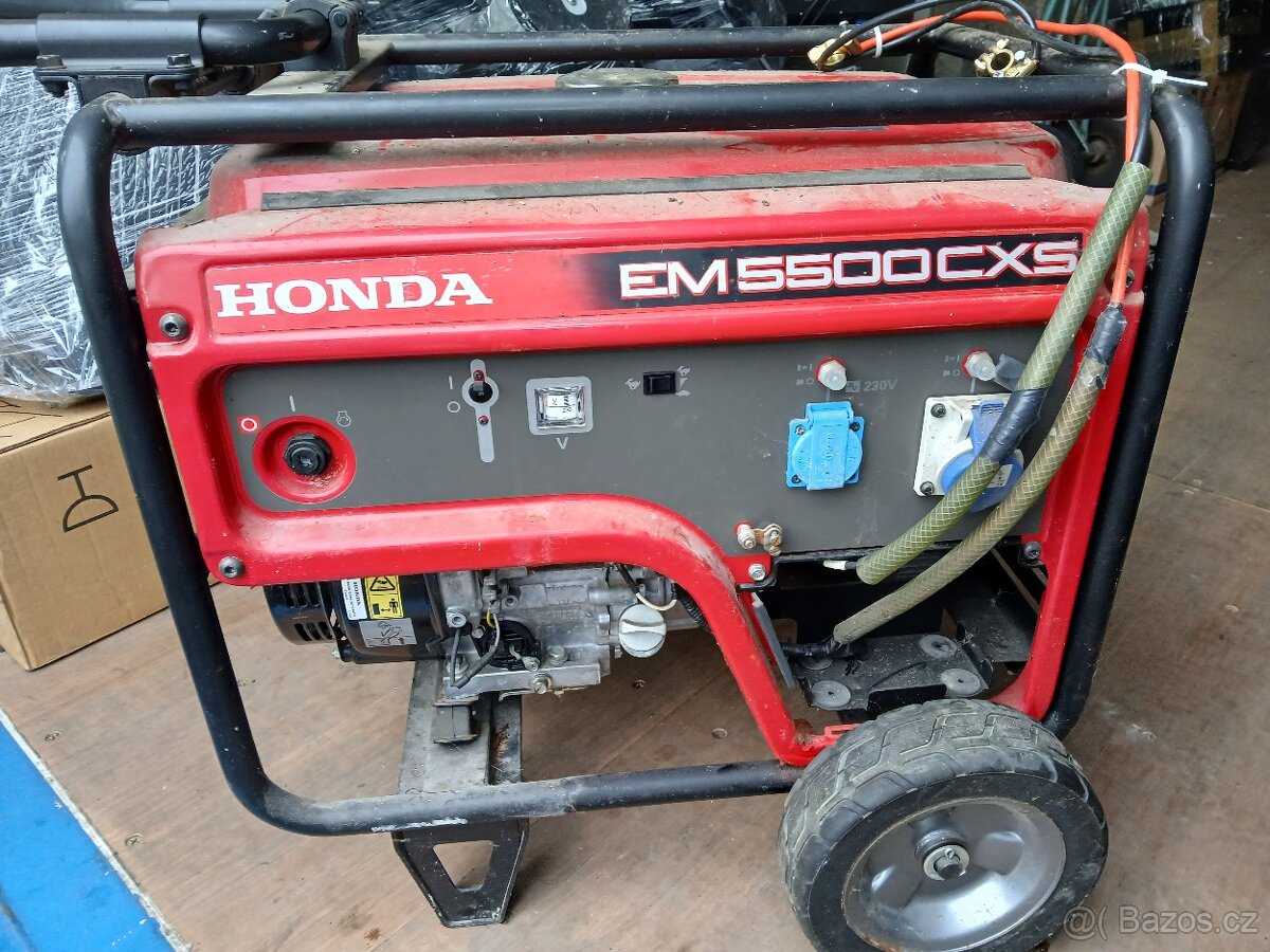 Prodám elektrocentrálu Honda EM 5500 - 7