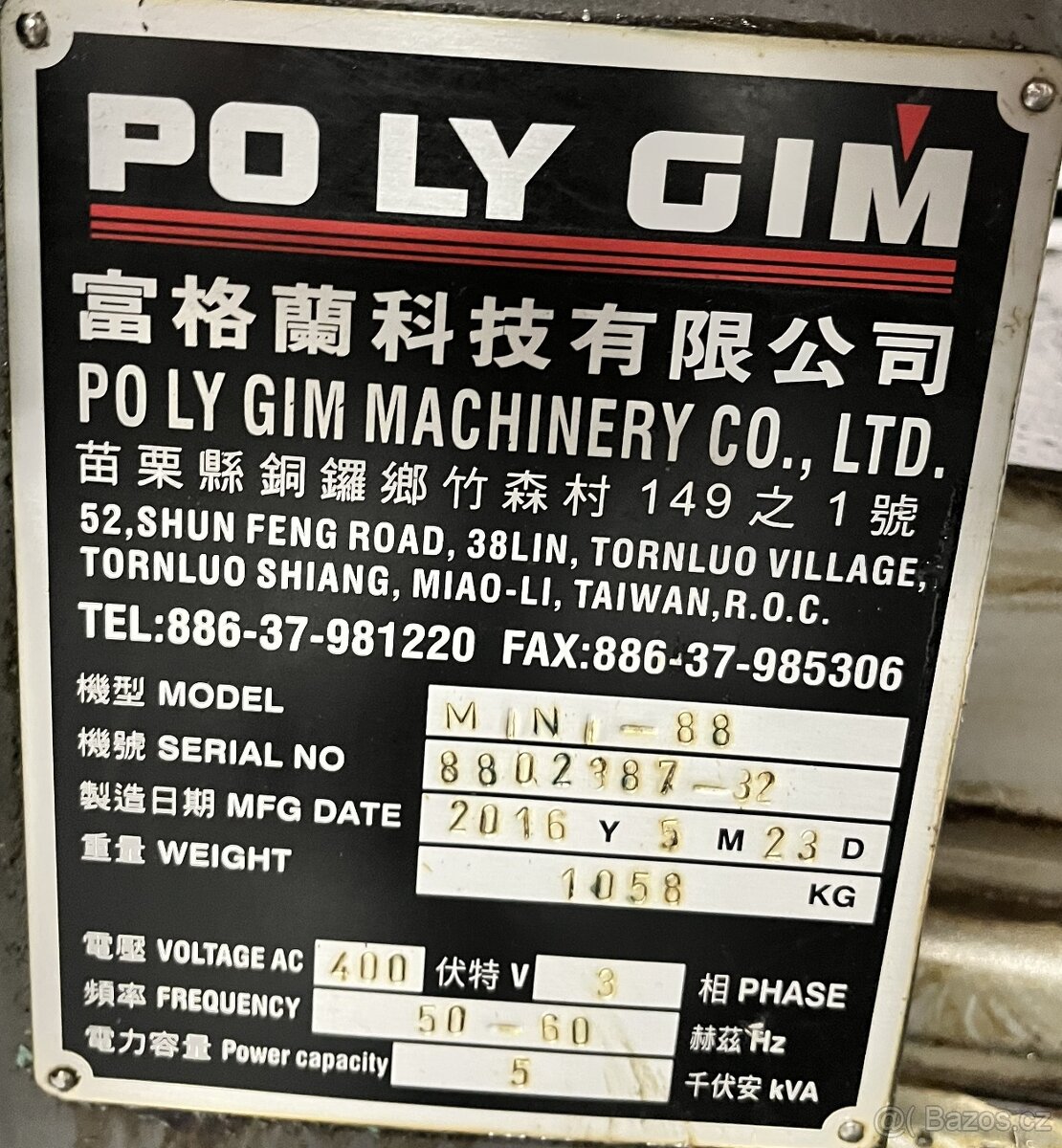 CNC Polygim MINI 88 - 7
