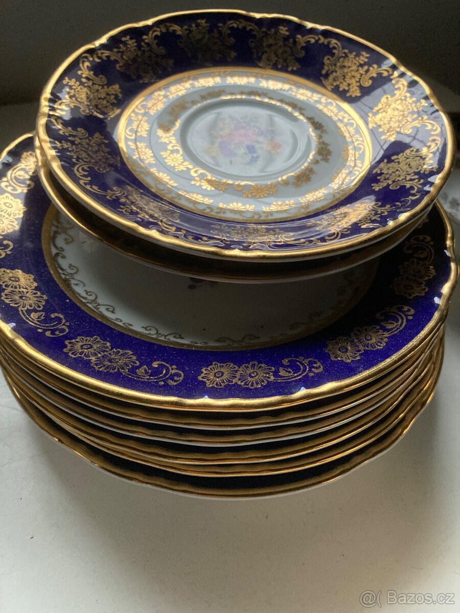 Porcelánový set Thun se zlatem - 7