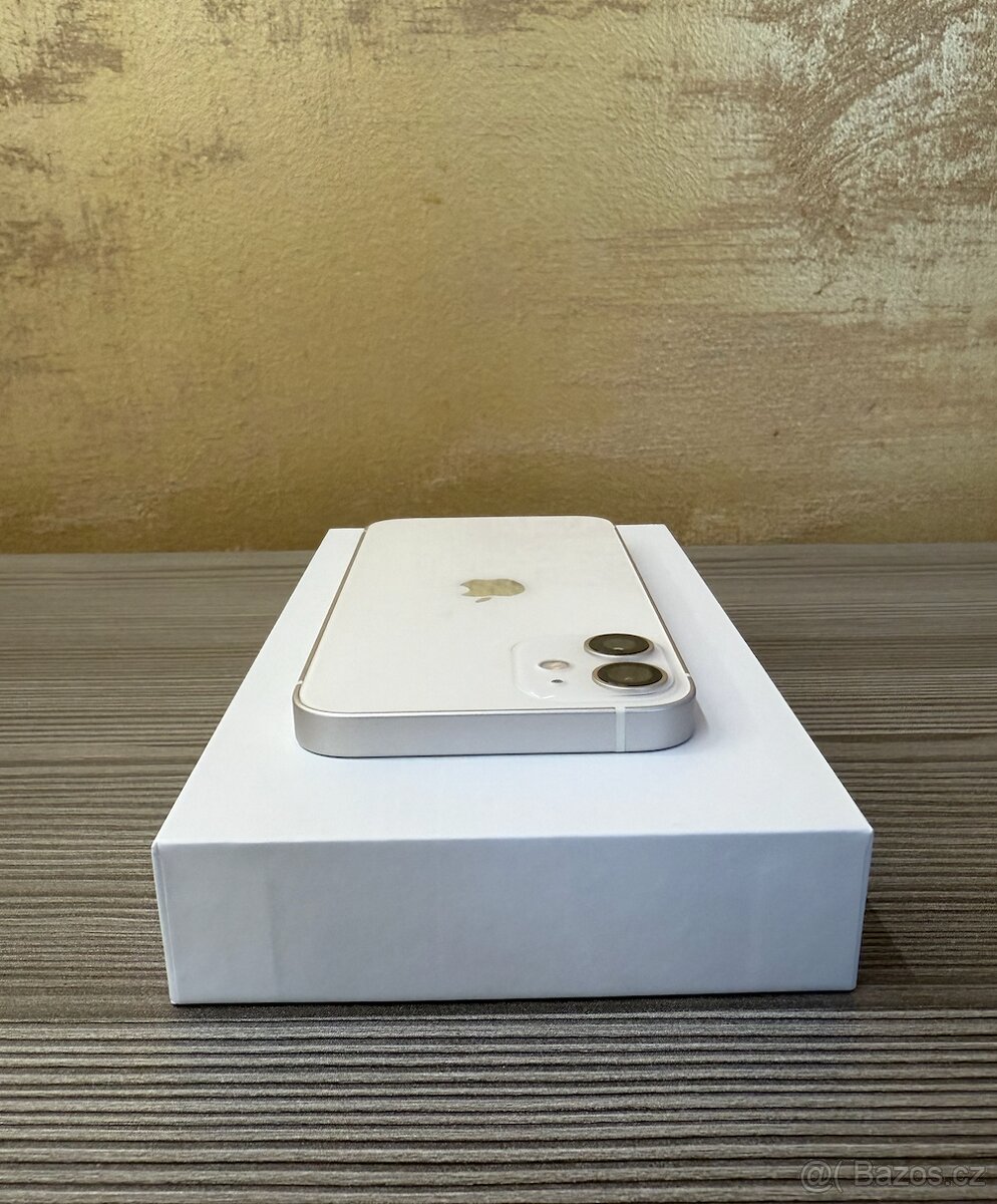 Apple iPhone 12 mini 64GB bílá, baterie 100% - 7