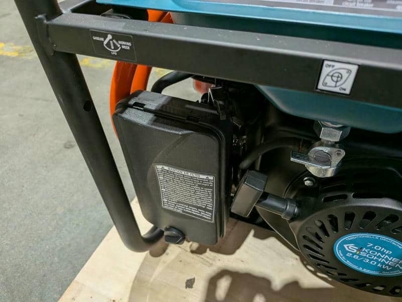 K&S LPG/benzínová elektrocentrála KS 3000 G - 7