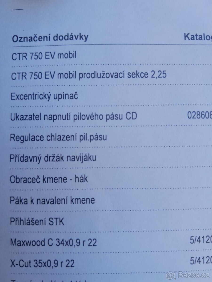 Mobilní pásová pila - 7