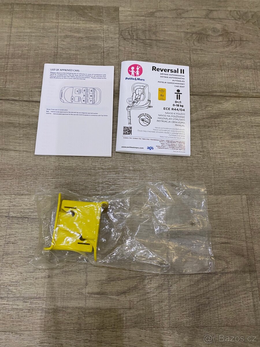 PETITE&MARS Autosedačka Reversal II Isofix Grey - 7