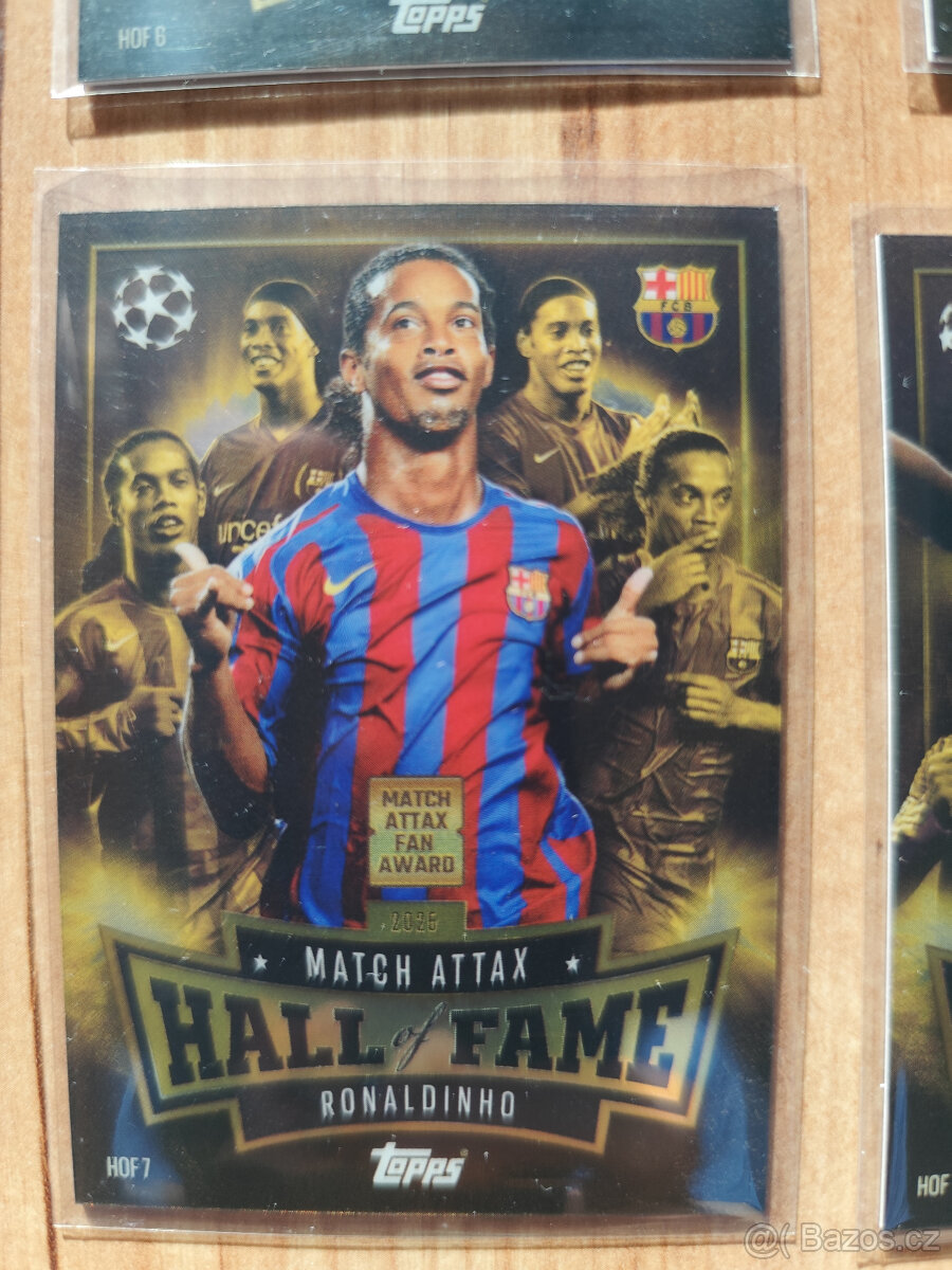 Fotbalové kartičky Match Attax 2025/26 Hall of Fame , Lethal - 7