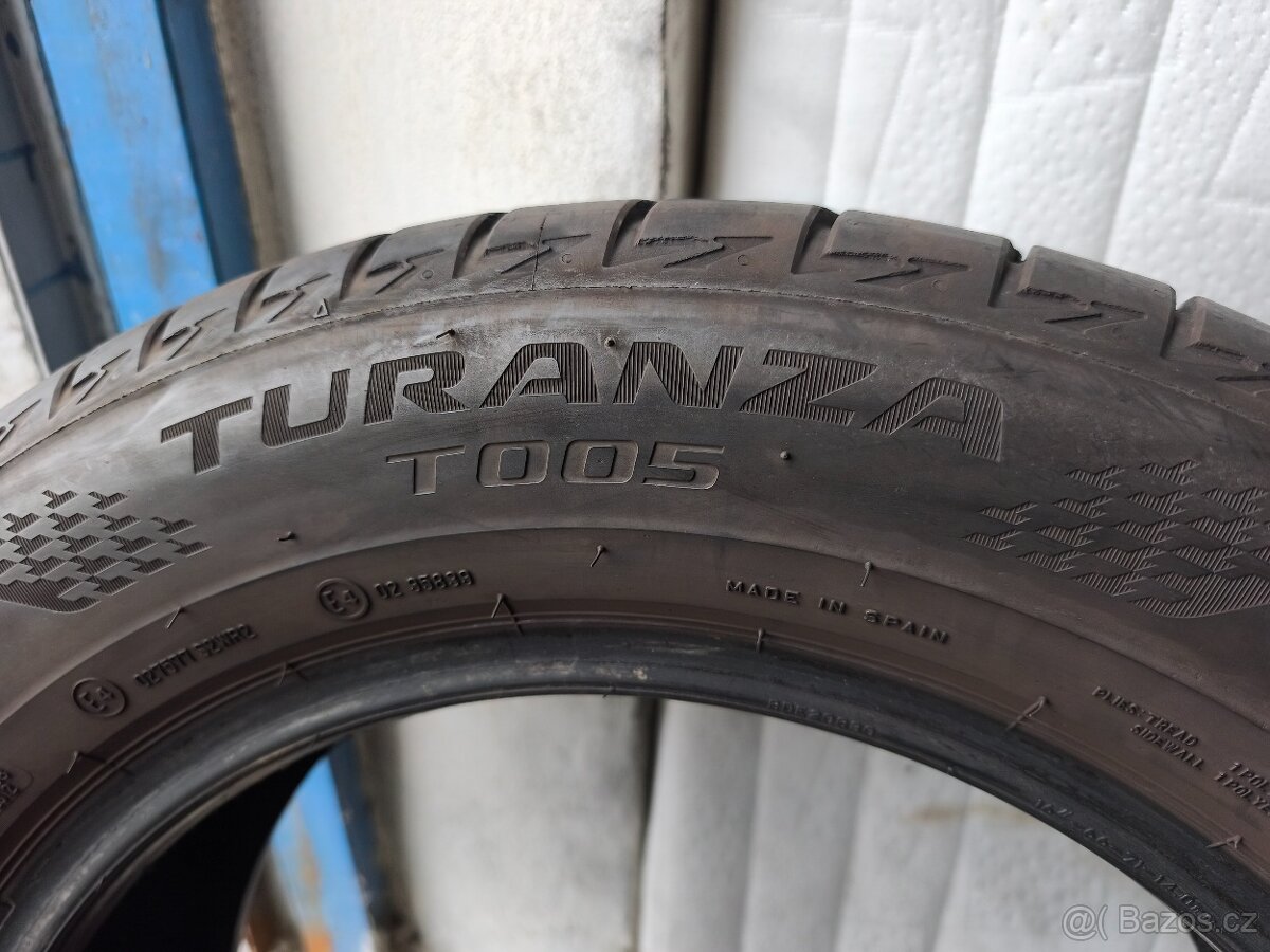 205/60 r16 letné pneumatiky Bridgestone 6,5-7mm - 7
