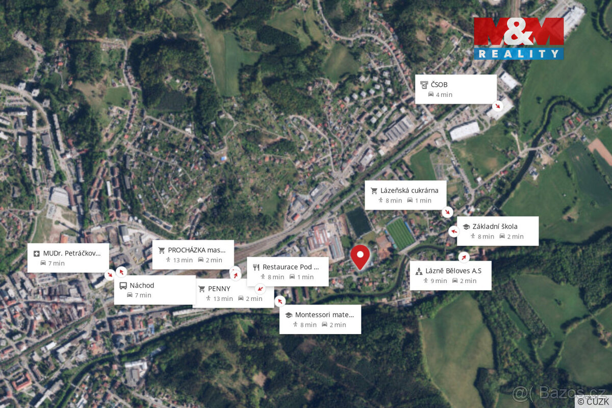 Prodej rodinného domu v Náchodě; Náchodu, ul. 1. Máje - 7