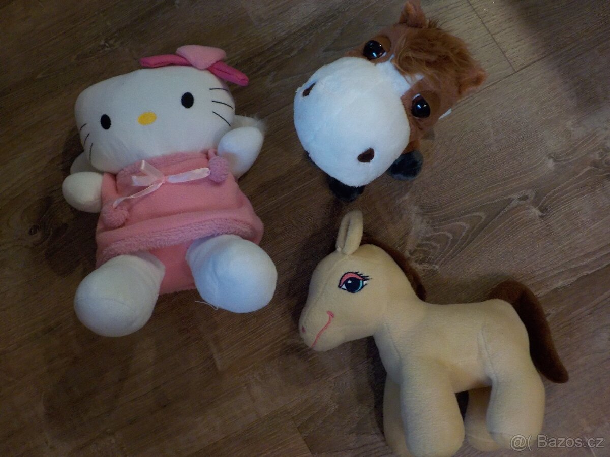 2x sada plyšáčků Pou, Doba ledová, Angry beards, Kitty - 7