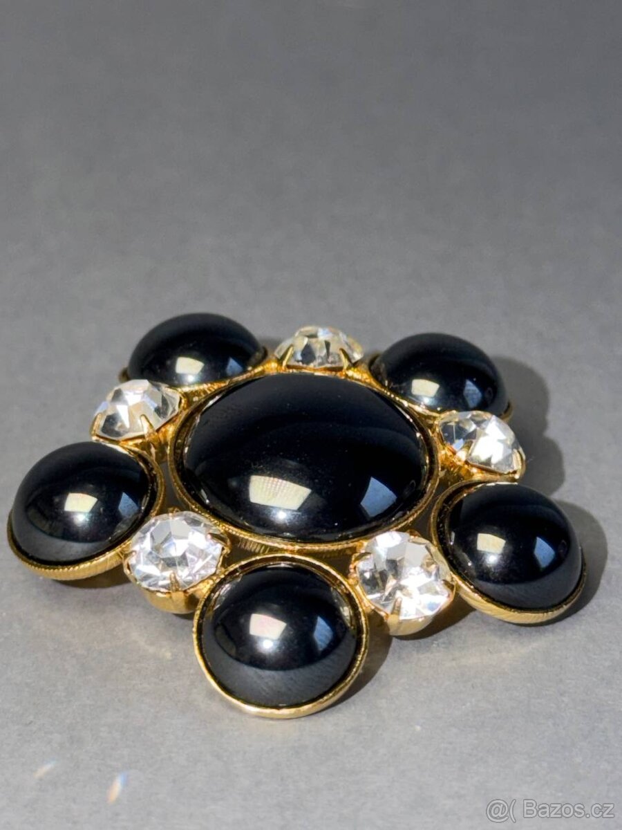 Elegantní vintage brož. - 7