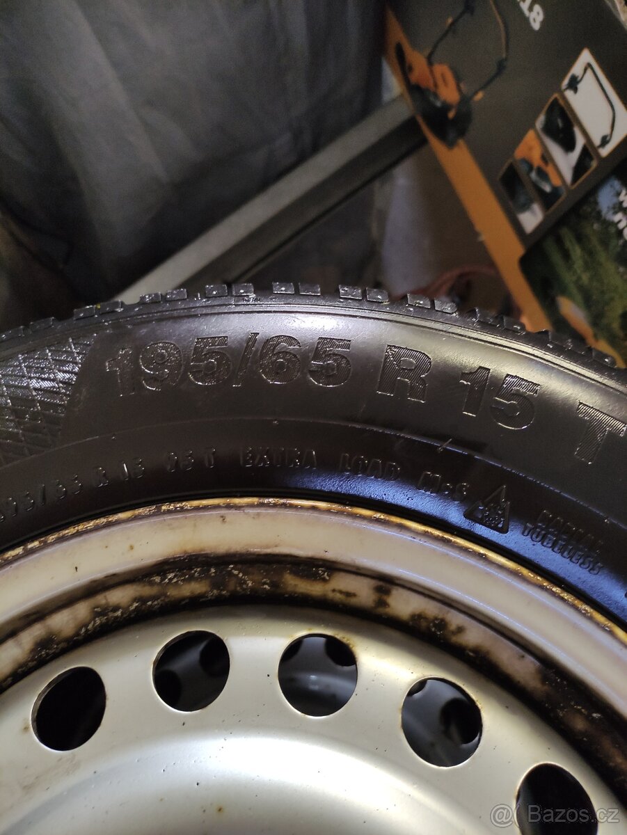 Kola a pneumatiky Continental zimní - 7