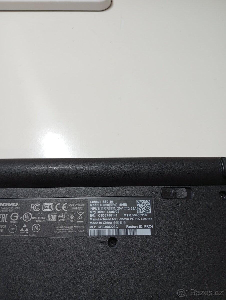 Notebook Lenovo IdeaPad B50-30 - 7