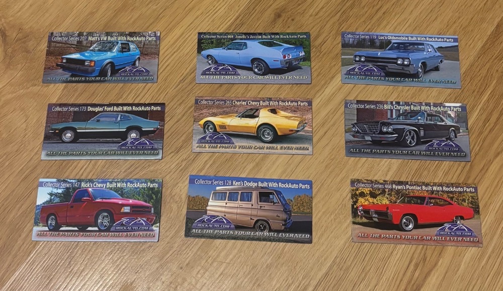 Originální magnetky RockAuto - 7