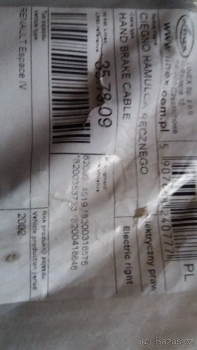 R. Espace 4 Levá brzda - 7