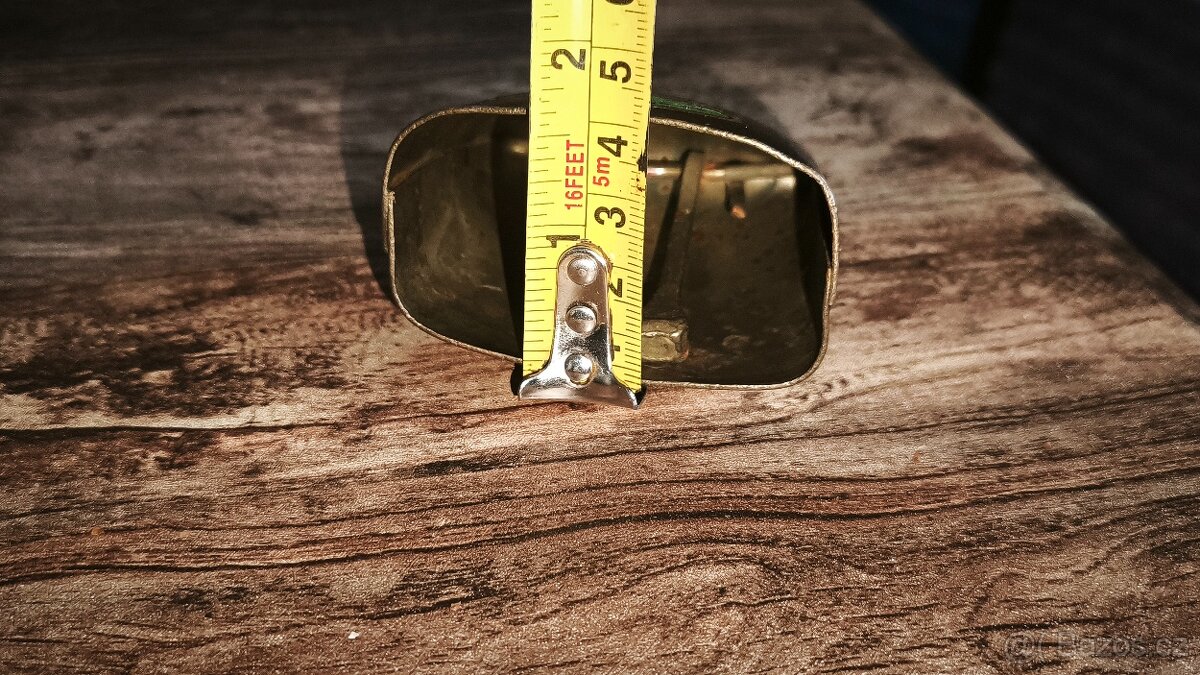 Starý mosazný zvonek. - 7