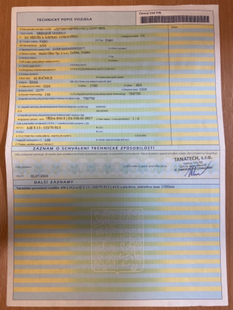 PRODEJ VOZÍKU FARO - 7