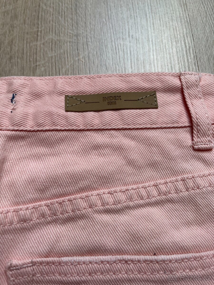 INDEX světle růžová sukně s vyšším pasem, vel. XS - 7