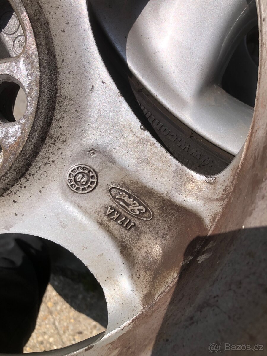 KOLA 4X108 195/45 R16 KRÁSNÉ ORIGINAL FORD - 7