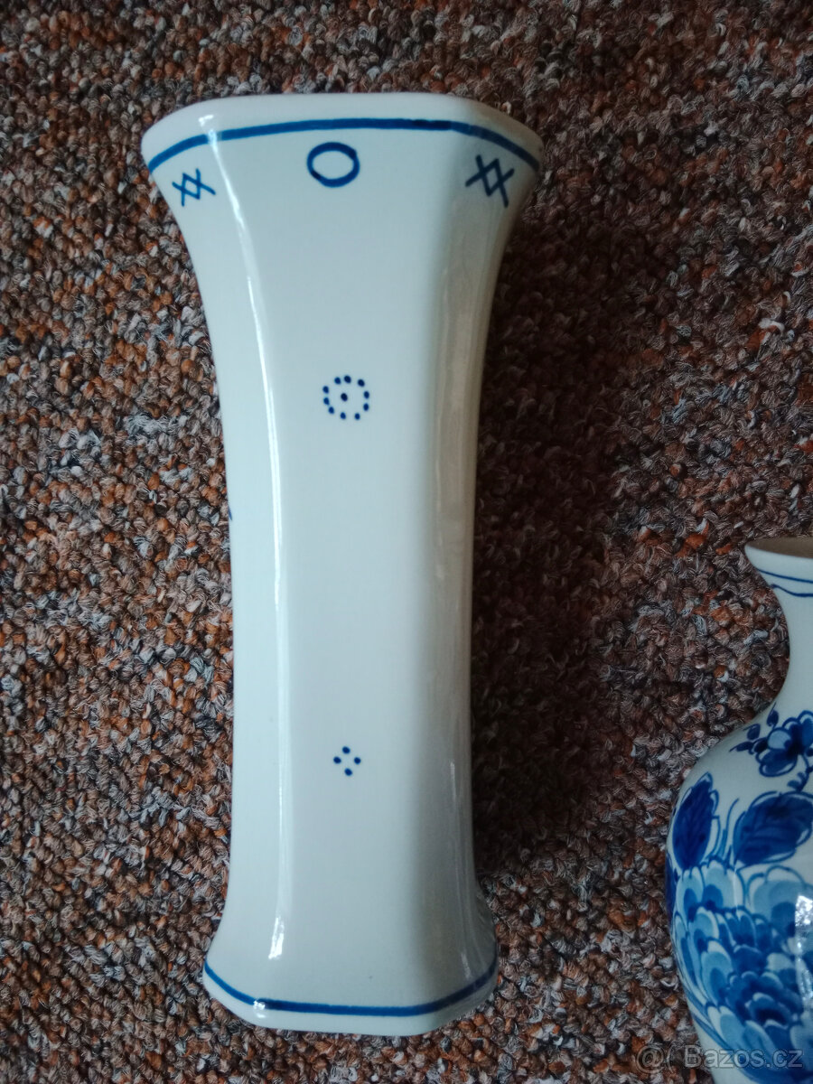 Český porcelán Dubí - vázičky - 7