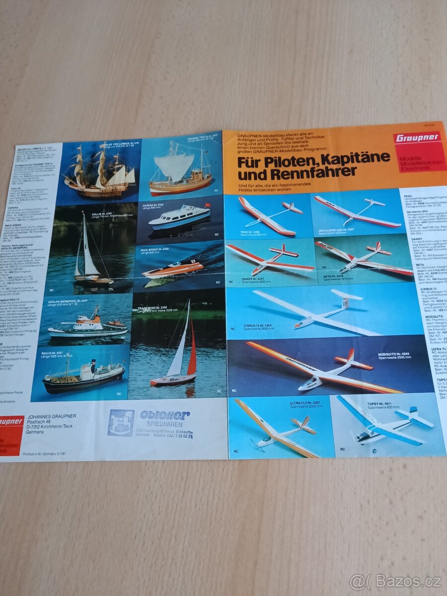 Svazarm katalog 6,KatalogGraupner - 7