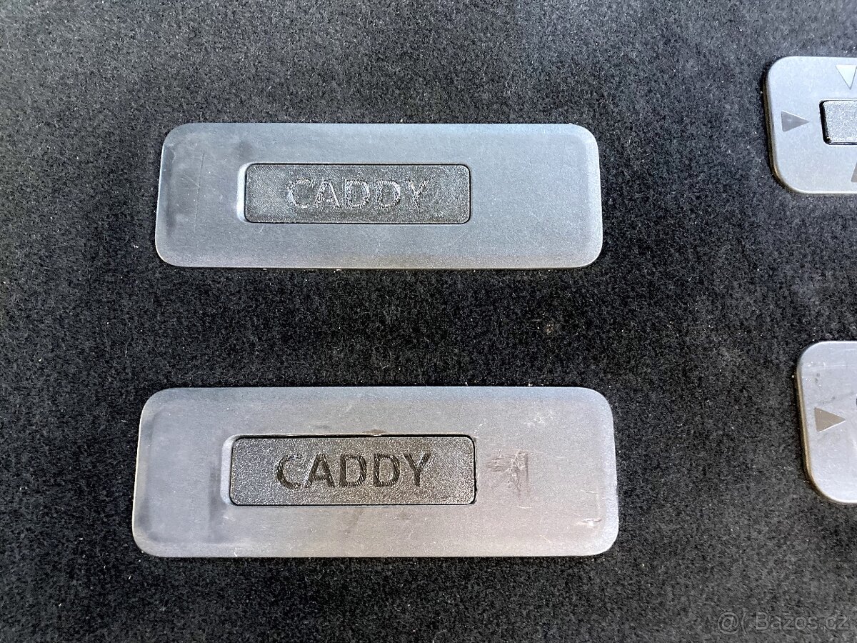 VW Caddy krytky držáků sedaček - 7