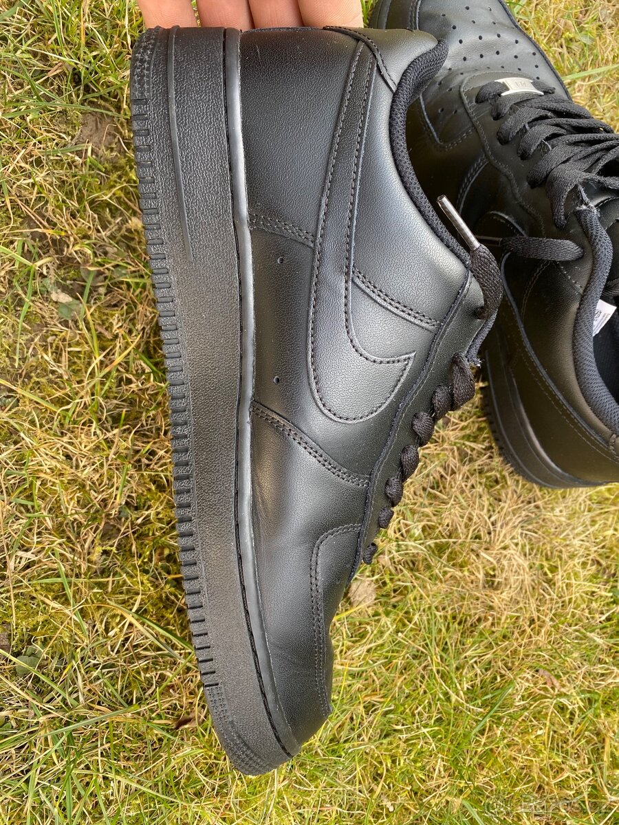 Boty nike air force 1 black - 7